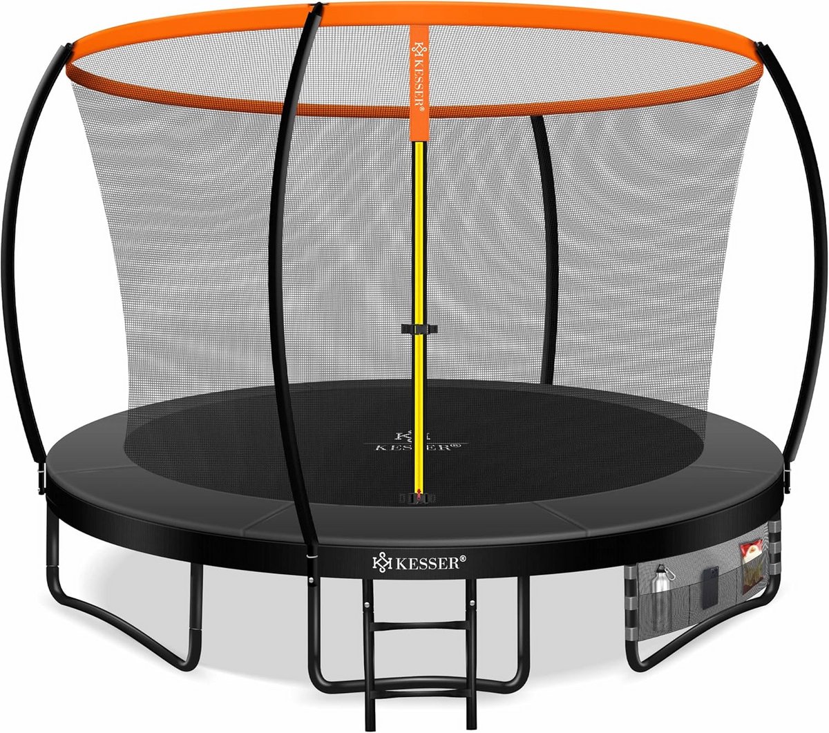 Grote Trampoline 305 cm met Veiligheidsnet, Ladder en Randafdekking