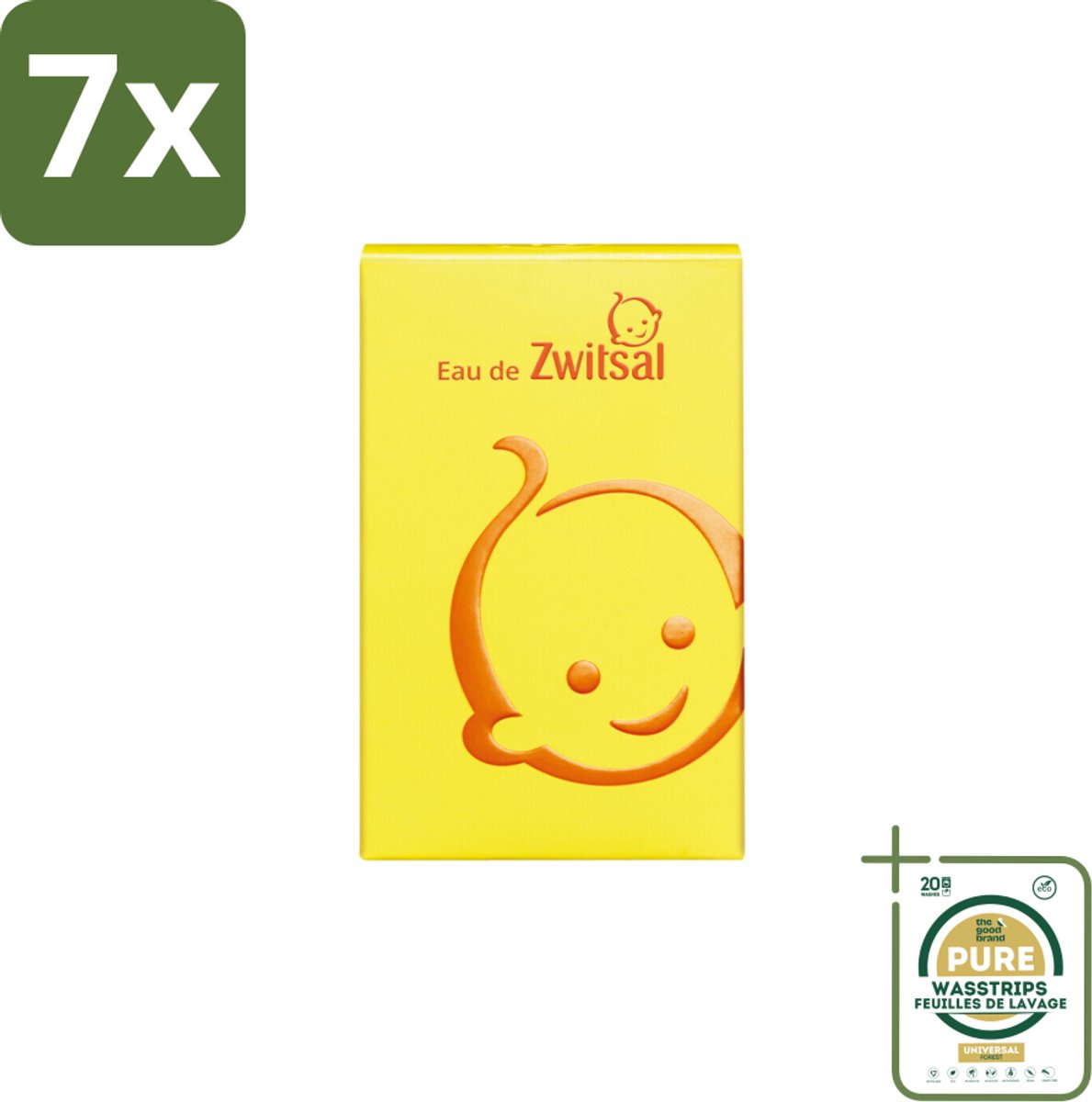 Zwitsal - Eau De Toilette - 95ml x 7