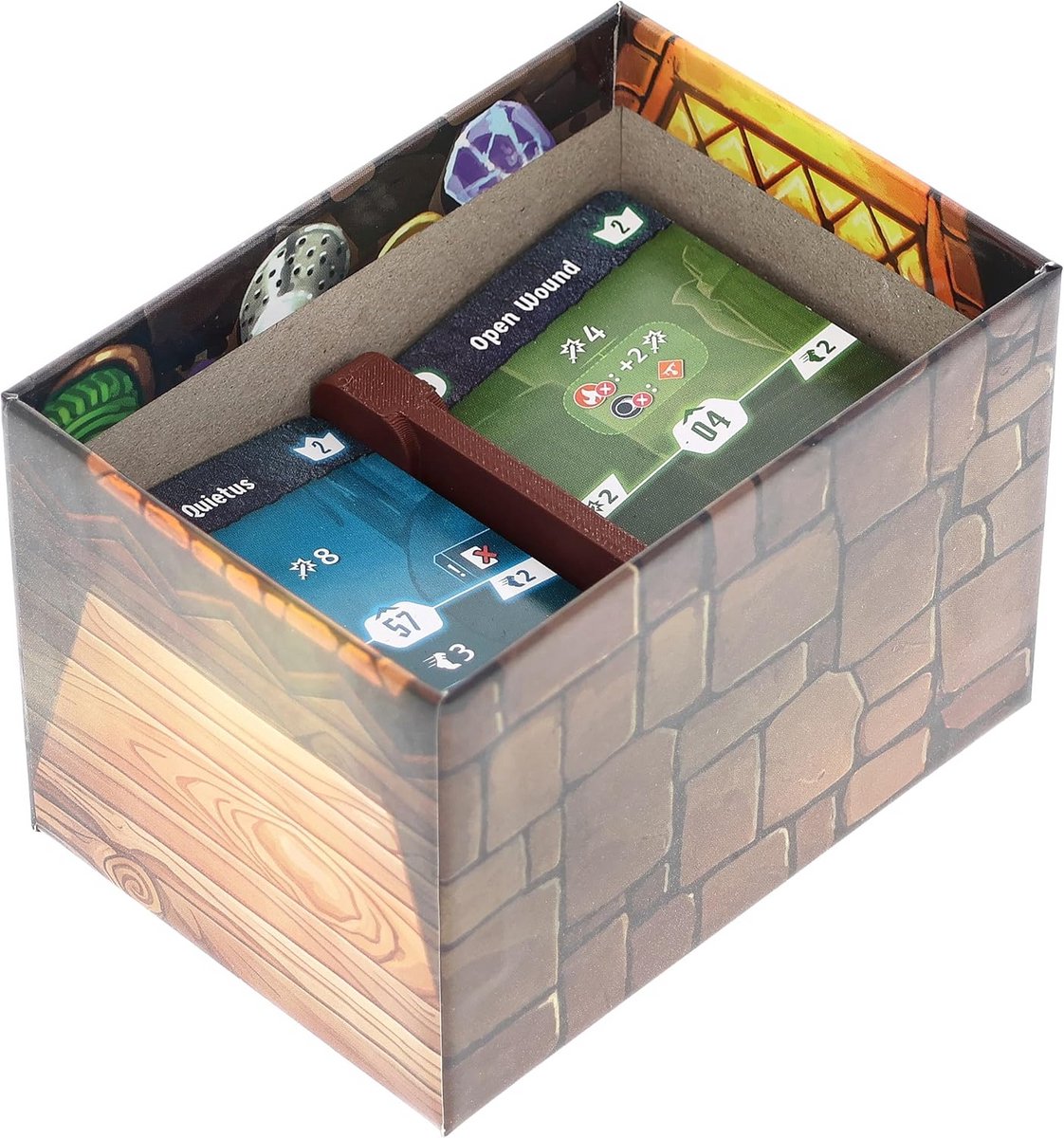 Organizer Inlay voor Gloomhaven: Buttons & Bugs Opslag en Sortering