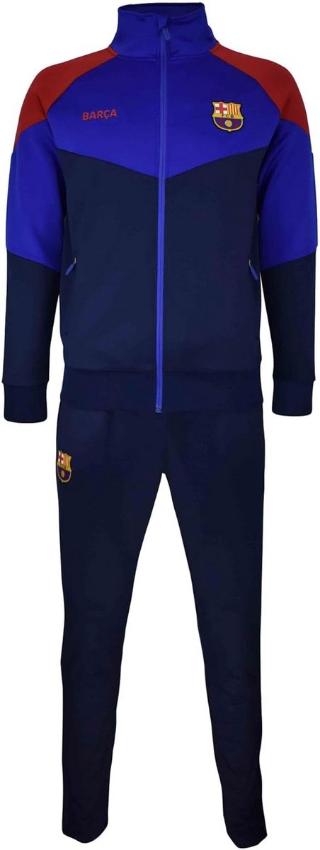Officieel Trainingspak voor Volwassenen, Blauw en Bordeaux, Maat L