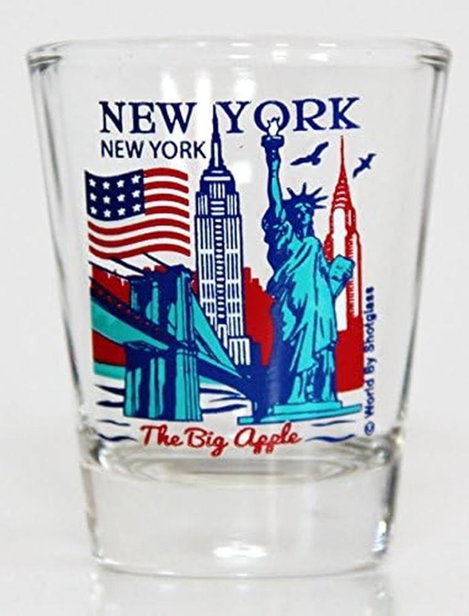 Souvenir Shotglas Stedencollectie New York