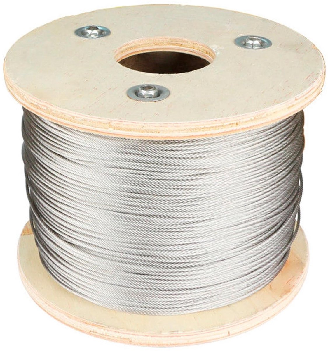 RVS Kabel 1.5mm x 1m - Sterk Staaldraad voor Reling, Ophangen en Zekeren