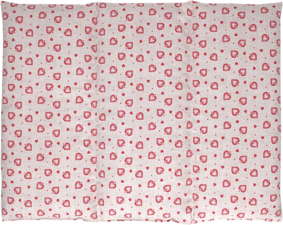 Groot Koolzaadkussen 40x30 cm - 3-Kamer Warmtekussen voor Rug, Buik en Voeten