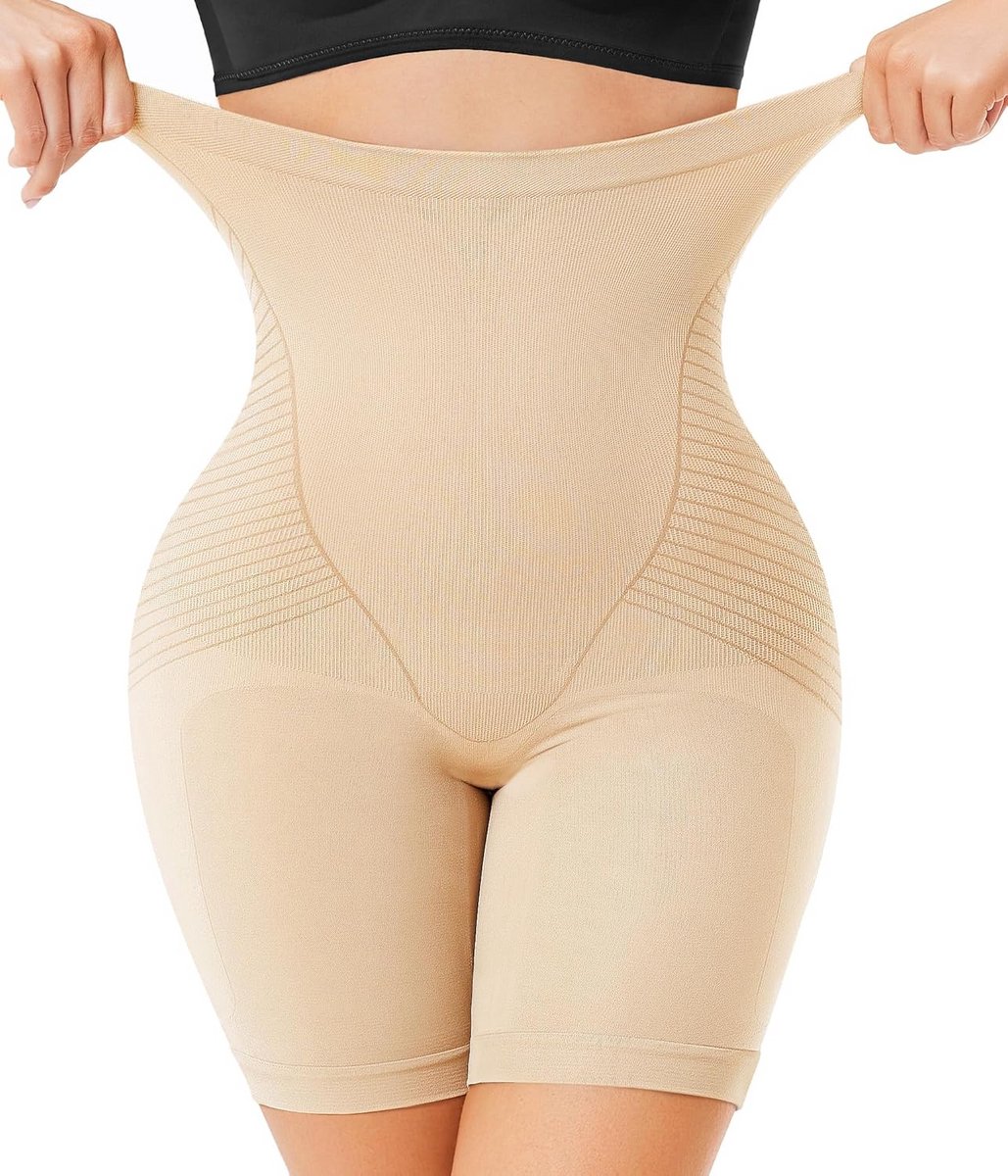 Shapewear Dames Hoge Taille – Naadloze Steunslip voor Platte Buik