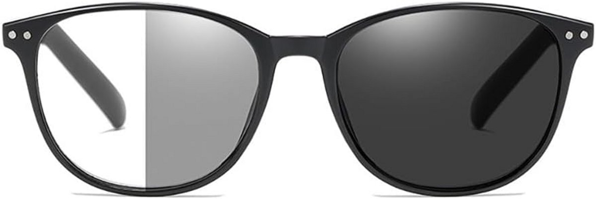 Zelfkleurende Leesbril met Sun Lenses (2 Stuks) – Blauwlichtfilter voor Binnen en Buiten