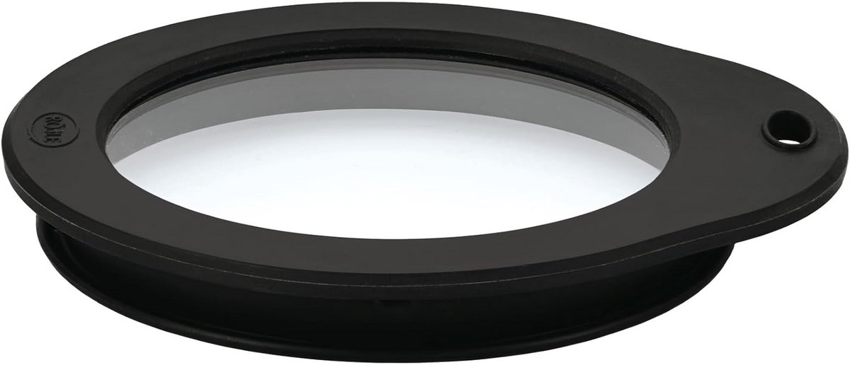 Glazen Deksel met Silicone Rand voor Potten en Potten Magnetronbestendig 12 cm