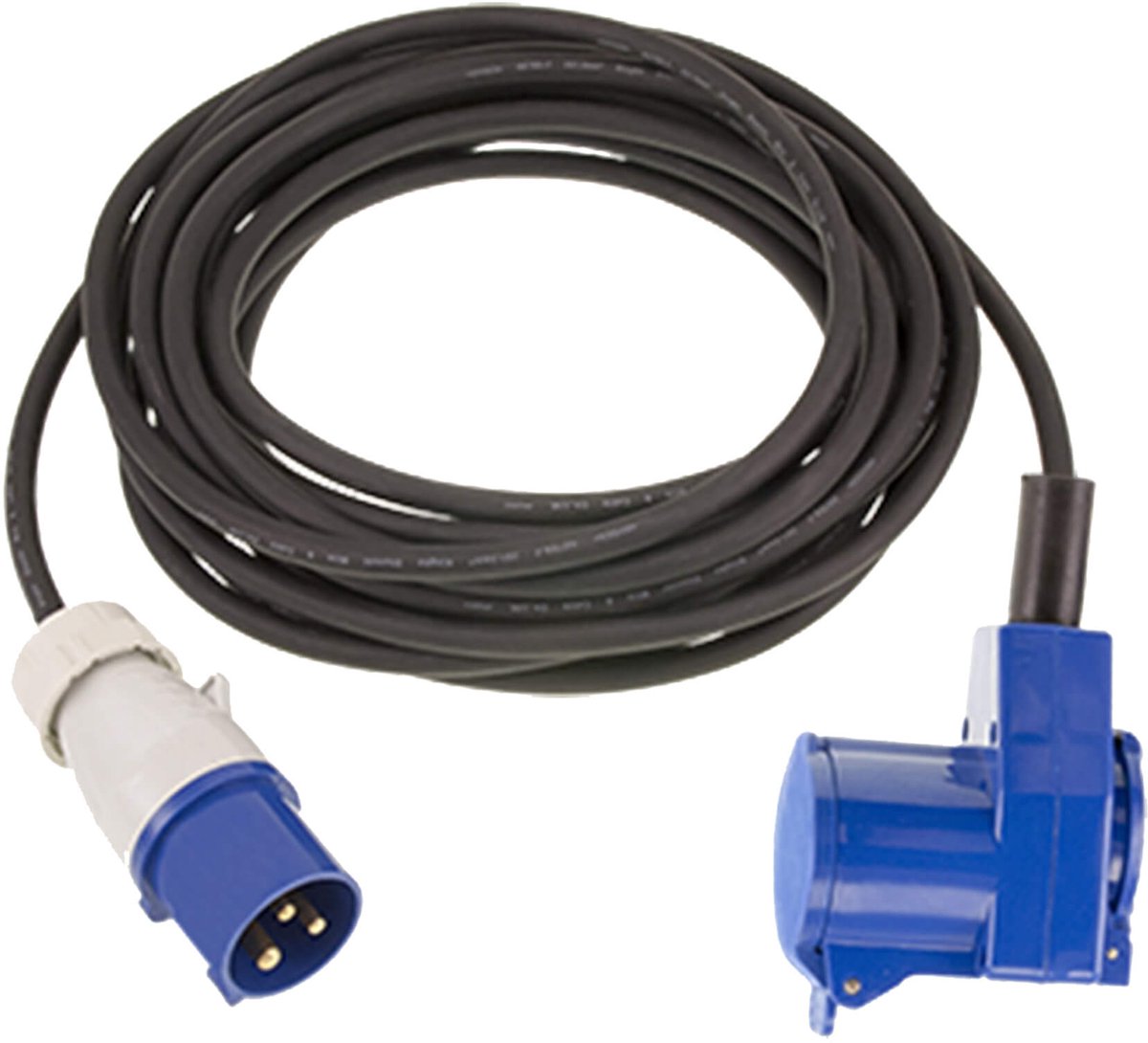 VB CEE haakse neopreen verlengkabel 20 meter voor caravan, camper of boot | H07 - RNF 3x 1.5mm2 — afbeelding 5
