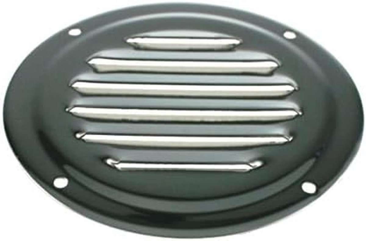 Ventilatierooster RVS Uitblaasrooster met Spruit voor Buitenventilatie