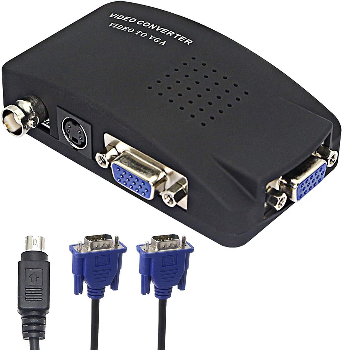 BNC naar VGA S-Video Converter voor CCTV Camera DVR DVD naar PC Monitor of LCD