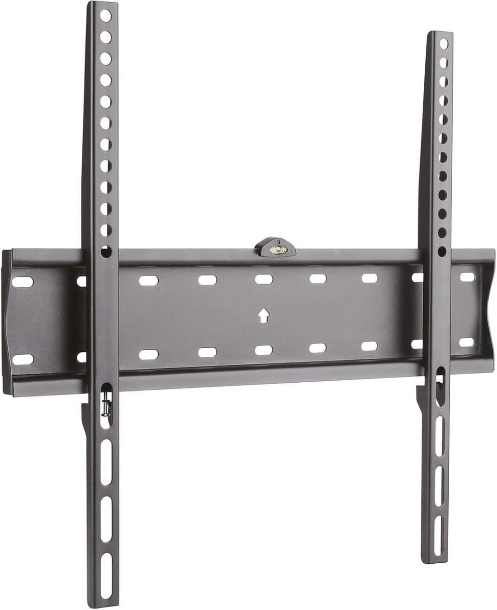 Universele Vaste TV Muurbeugel 26-55 inch Plat Zwart - Minimale Wandafstand 2,7 cm