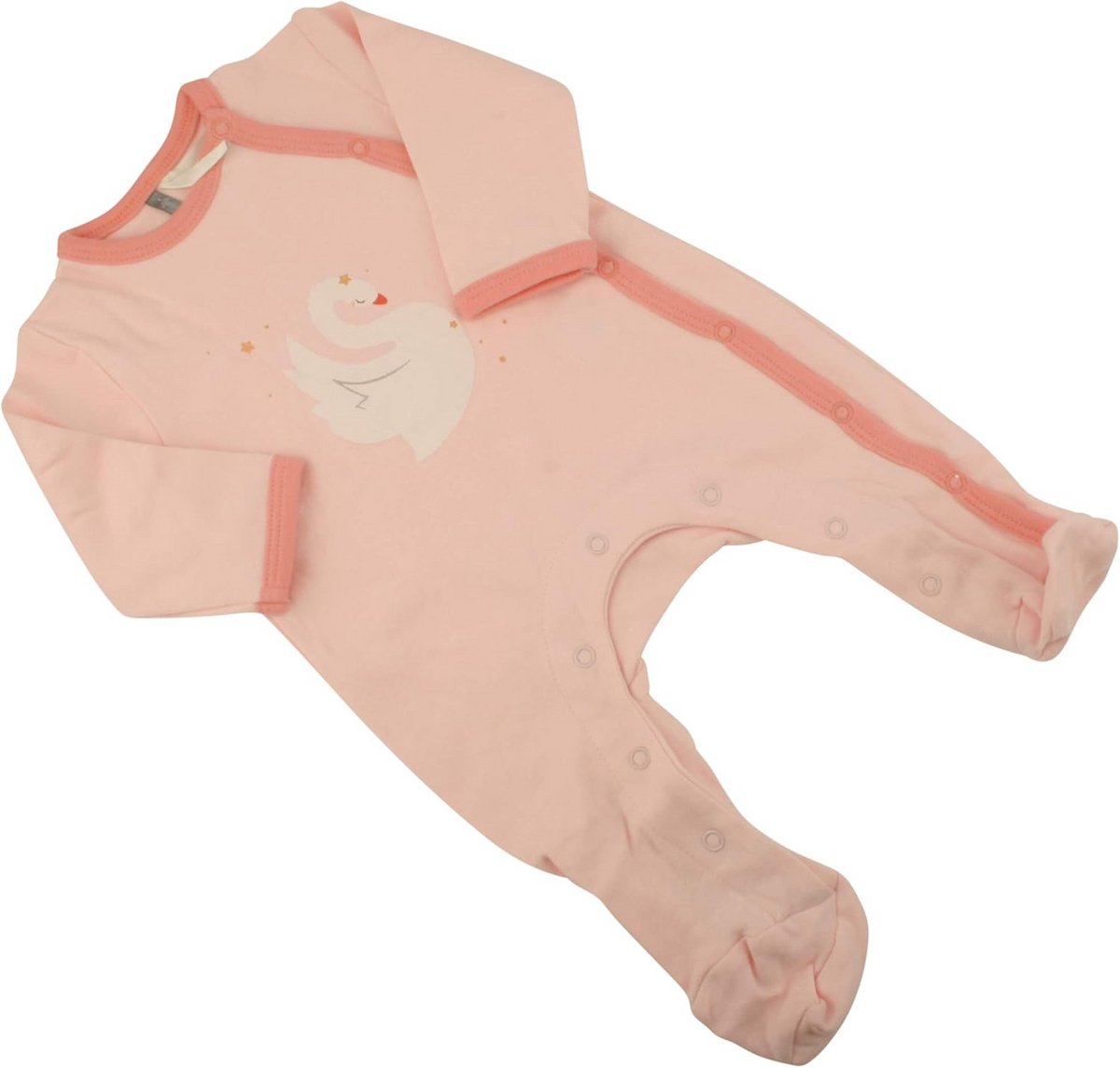 Babyslaapzak Meisjes Zwaan Ontwerp 100% Katoen - Comfortabele Mutsjes