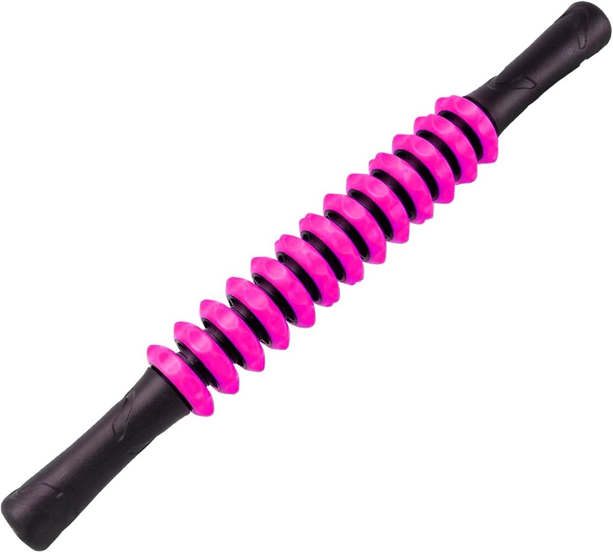 Ergonomische Massageroller voor Spiermassage Rug, Nek en Benen - Draagbare Handroller