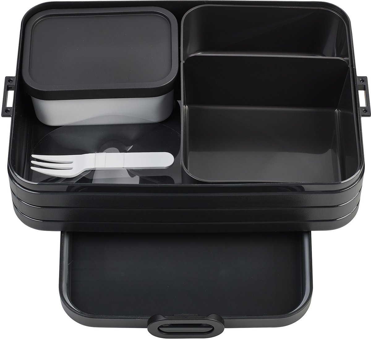 Bol.com Mepal Bento Lunchbox large - Broodtrommel - 8 boterhammen - Nordic black aanbieding
