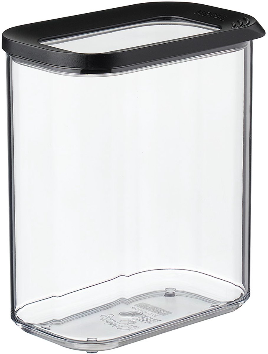 Bol.com Mepal Modula bewaardoos - 1500 ml - Voorraaddoos - Zwart aanbieding
