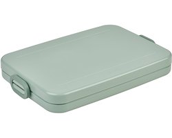 Mepal Lunchbox flat - Broodtrommel - 4 boterhammen - Nordic sage