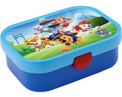 Mepal Lunchbox Campus - 750 ml - Broodtrommel met vakjes voor kinderen - Geschikt voor 4 boterhammen - Paw Patrol Pups