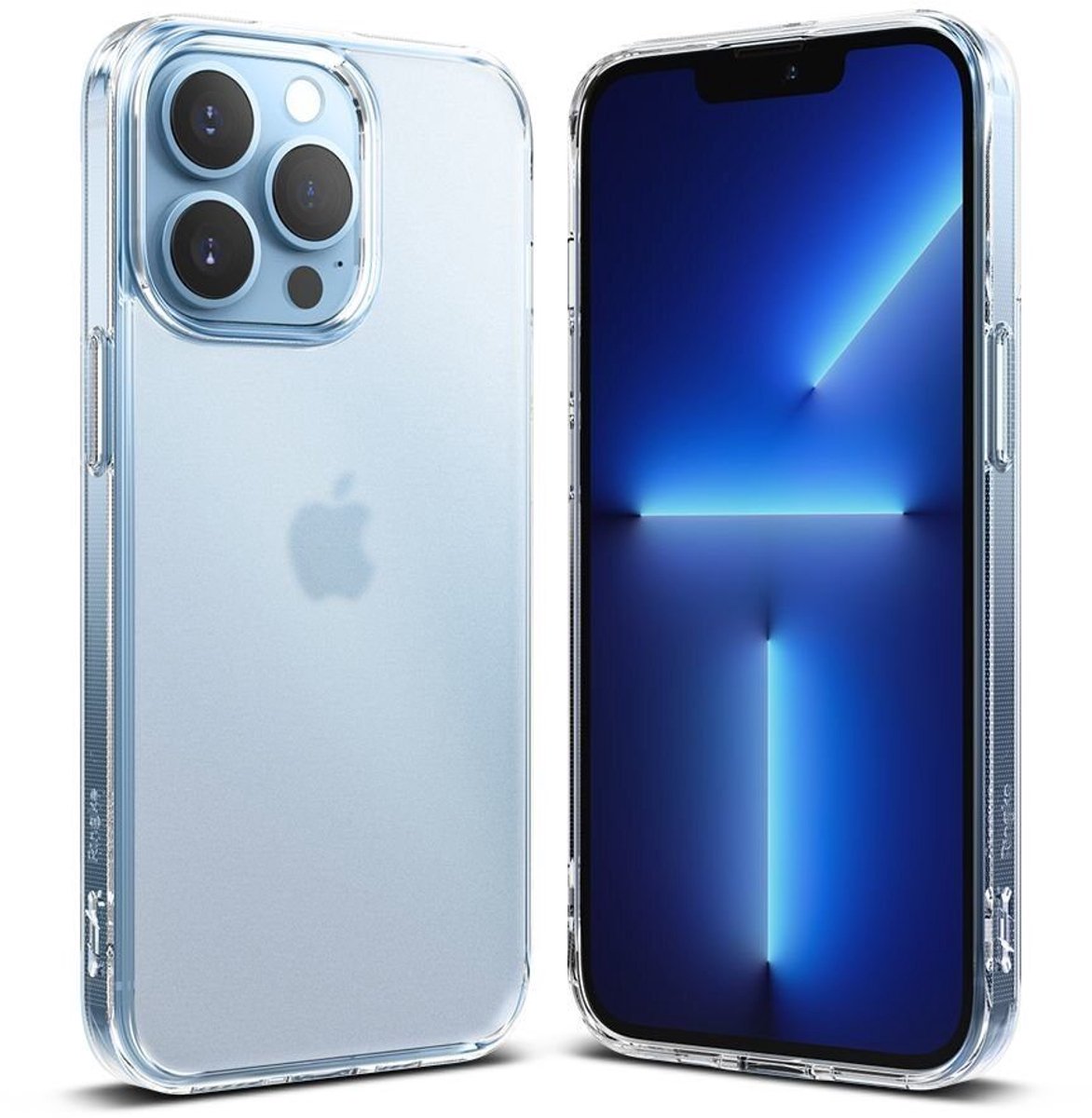 Ceezs TPU Hybrid Siliconen Hoesje geschikt voor iPhone 13 Pro Max - Transparant