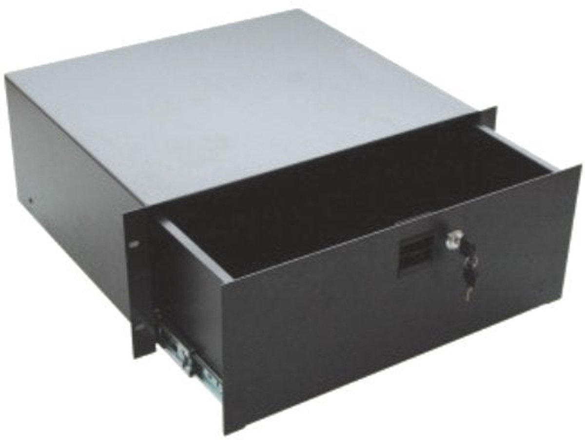 Prodjuser 4U 19 metalen racklade afsluitbaar