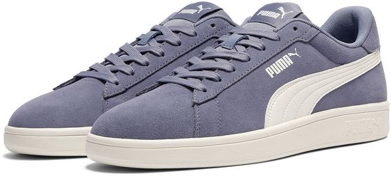 PUMA PUMA Smash 3.0 Baskets Unisexe - Ciel Gris-Blanc Chaud