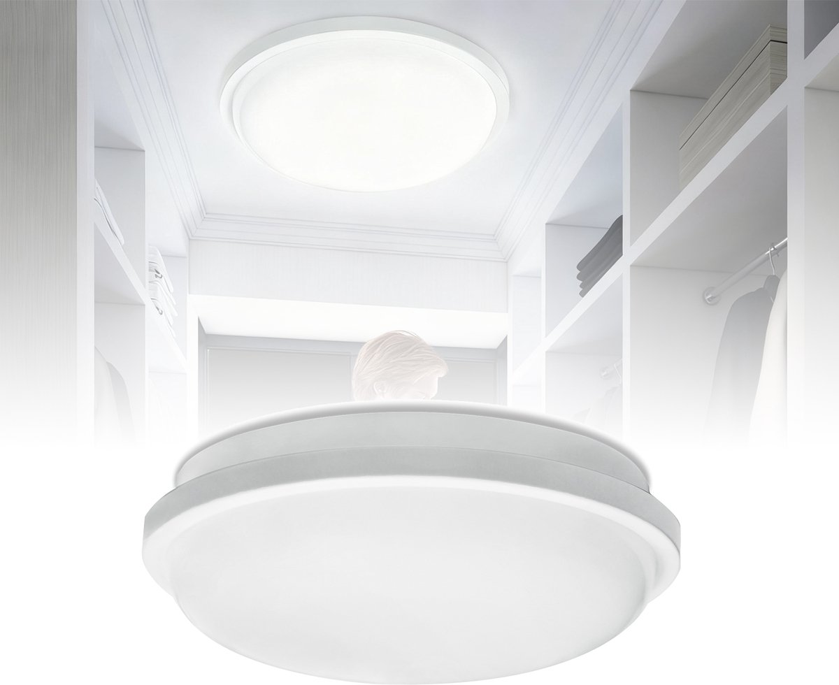 15W plafondlamp koud wit met bewegingsmelder radarsensor plafondlamp sensorlamp ganglamp moderne LED-paneel ultraslim keuken balkon wandlamp gang