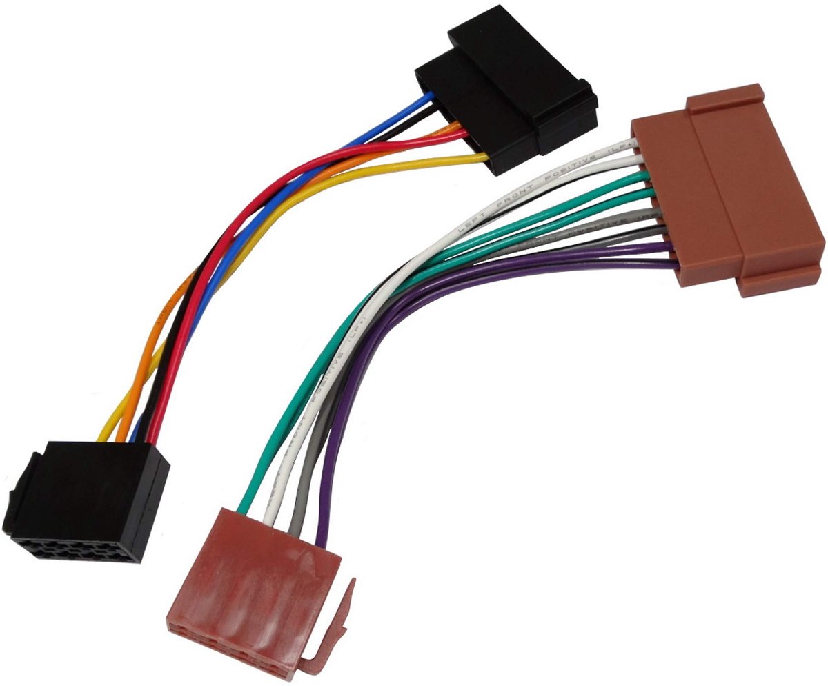 - AA3 ISO-converter - adapter - kabel radio adapter radio kabel stekker ISO-kabel verbinding
