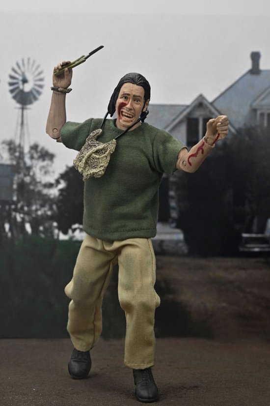 NECA Texas Chainsaw Massacre Clothed Action Figure The Hitchhiker 50th Anniversary 20 cm Action Figuur