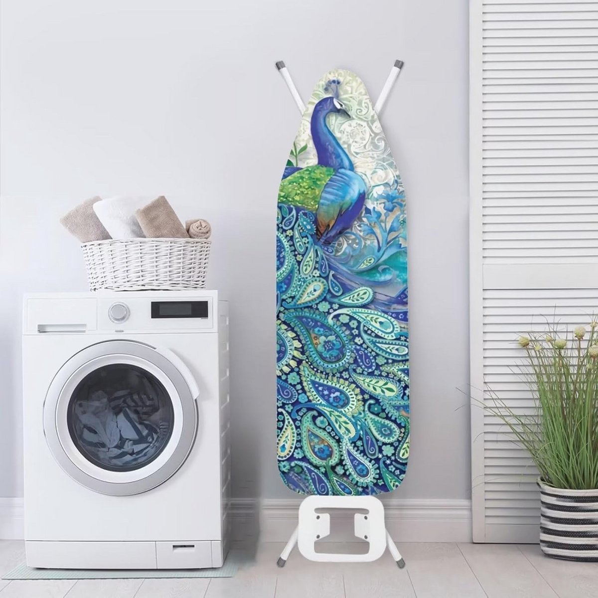 Zachte Strijkplank Cover met Padding - Warmte-Reflecterend, Universele Pasvorm