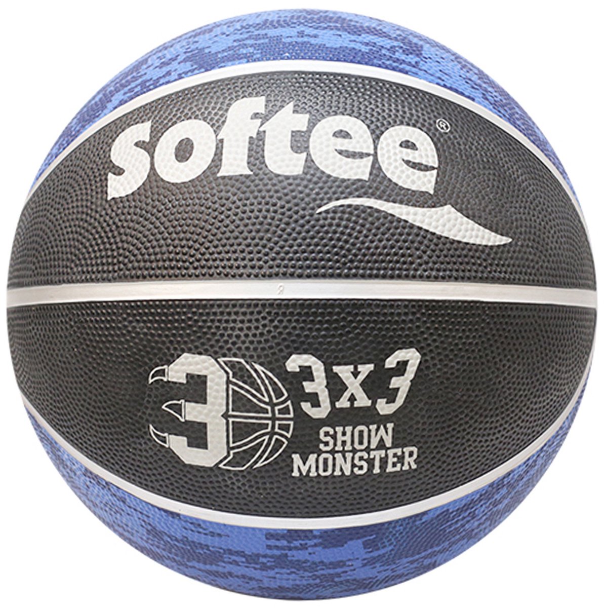 Basketbalbal Zacht Nylon Monster Black/Azul - 30
