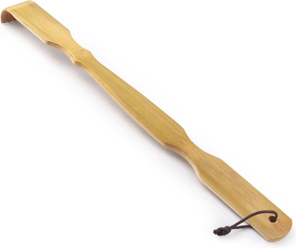 Natuurlijke bamboe rugkrabber voor jeukverlichting - 17 inch