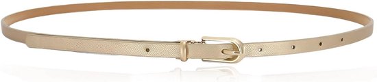 Leren Damesriemen Tailleriem CD-gesp Vrouwelijke Damestailleband All-match Jeans Verstelbare Riem (Color : Nero, Size : 115cm
