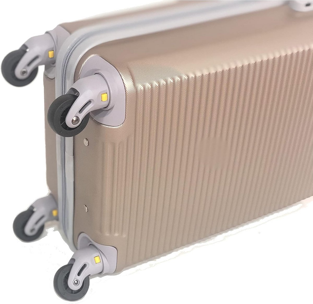 Middelgrote Cabinekoffer met of zonder Make-up Tas | Stevige Reiskoffer