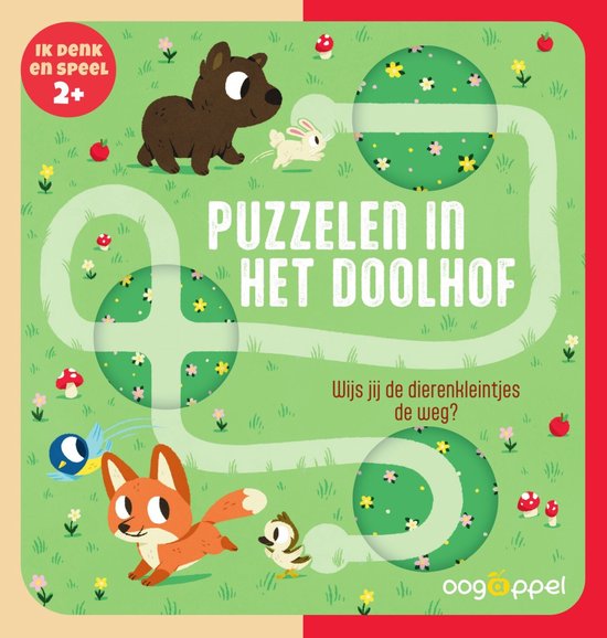 Puzzelen in het doolhof - cover
