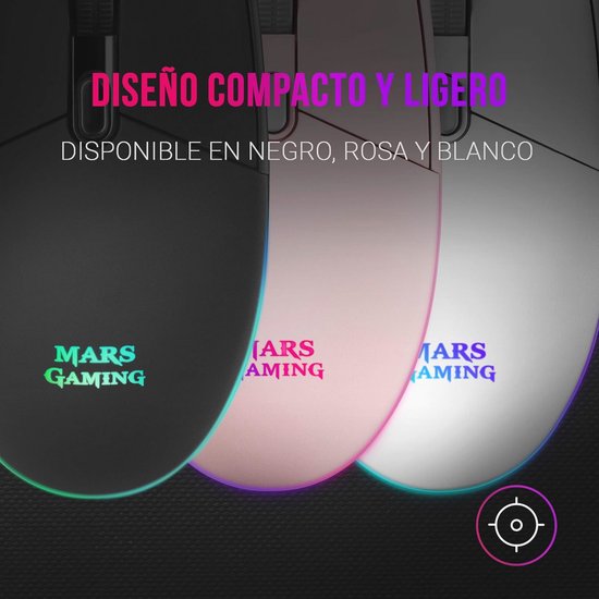 RGB Gaming Muis met 3200 DPI Optische Sensor en Antislip Design — afbeelding 3