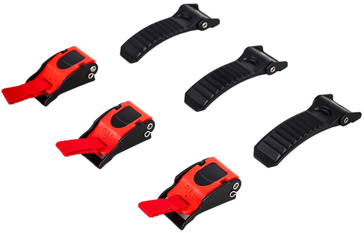 2-stuks Helmgesp -Helm snelsluiting - Motorhelm snelsluiting - Snelsluiting helmgesp - Helm snelsluiting - Motorhelm snelsluiting - Vervangingsonderdeel voor helm - Geschikt voor fietsen, motorfietsen en beschermende helmen - Rood – foto 7