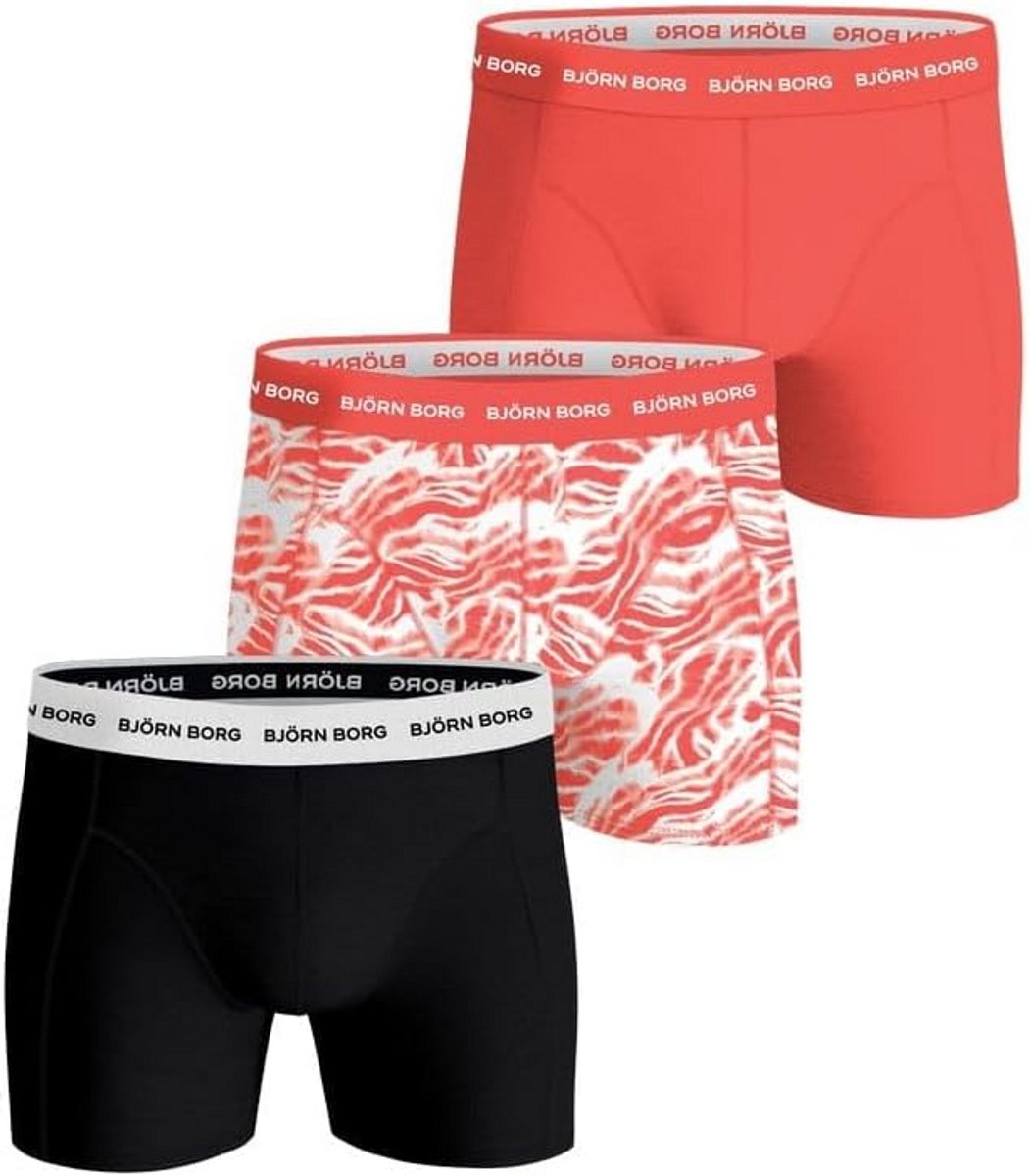 Heren Boxershorts Katoen Stretch 3-Pack - Comfortabele Onderbroek