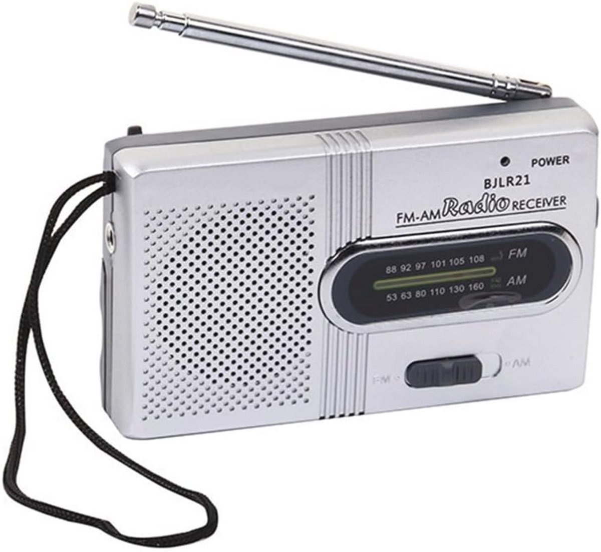 Lichtgewicht Draagbare Pocket Radio met Volledige Banddekking