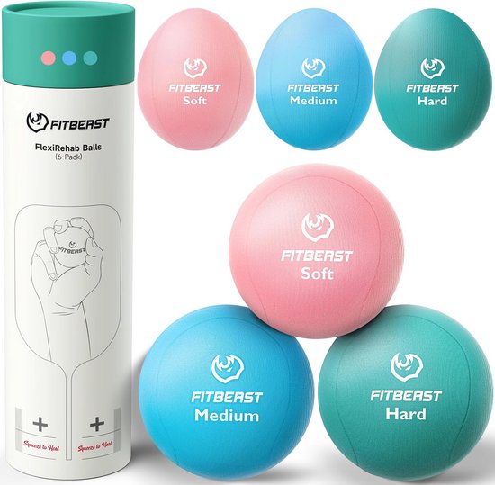Aidapt Stressballen - 2 stuks voor ontspanning en handtraining