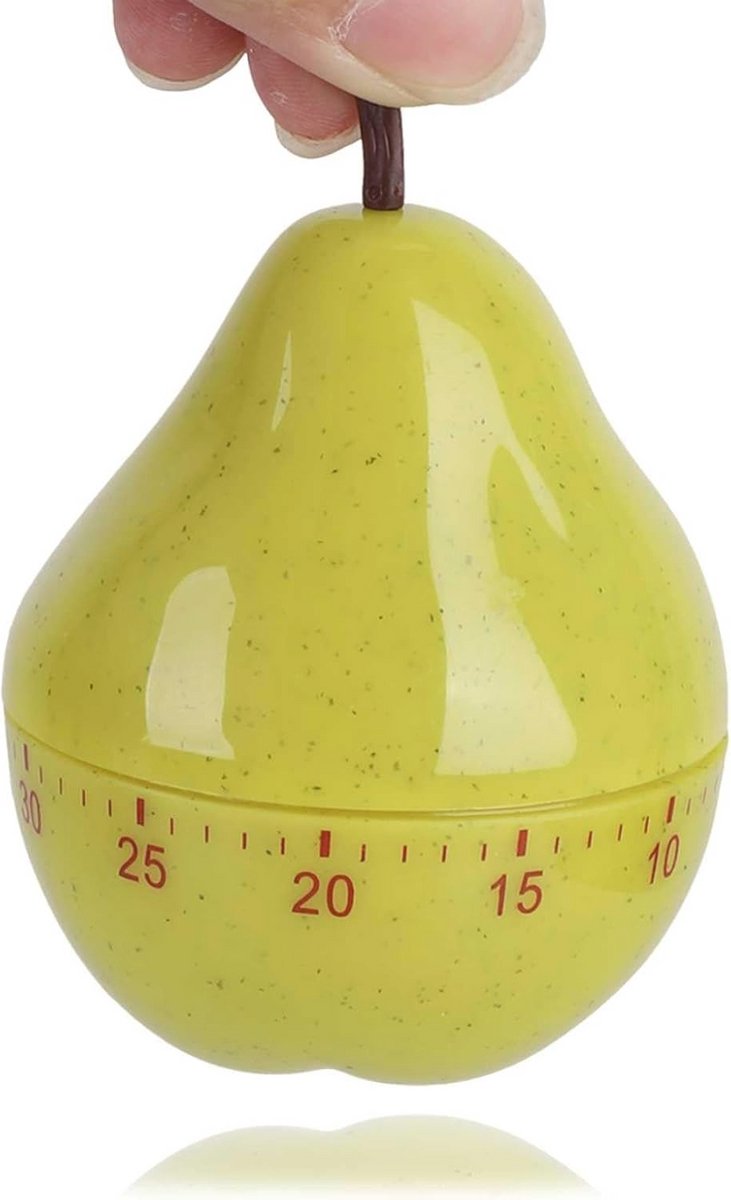 Peer Vormige Mechanische Keuken Timer - Countdown Timer voor Koken en Bakken