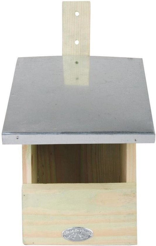 Wildlife Home Nestkast voor huisroodstaart en roodborstje, massief hout, weerbestendig, halve holte, vogelnestkastje voor buiten Wildlife Home Nestkast voor huisroodstaart en roodborstje, massief hout, weerbestendig, halve holte, vogelnestkastje voor buiten