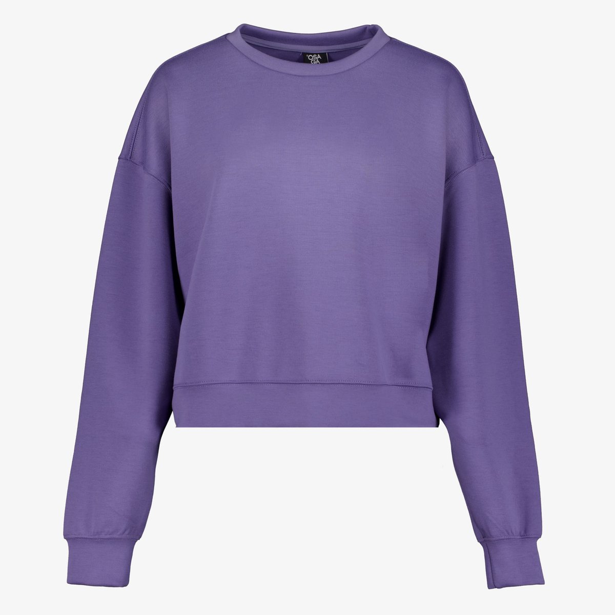 Osaga cropped dames sport sweater paars - Maat L