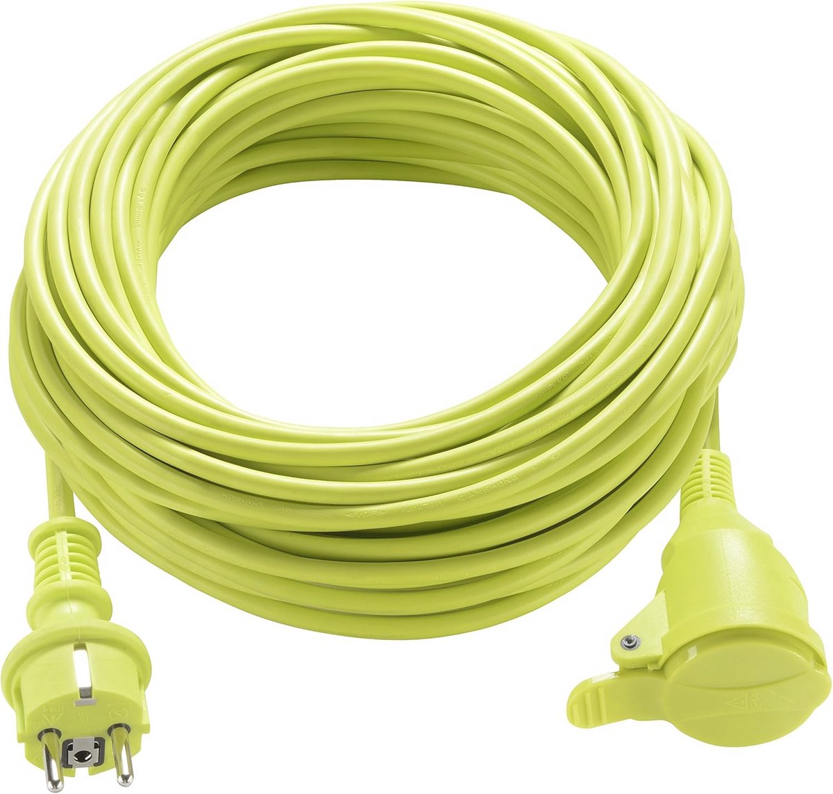 40m IP44 Extension Cable for Garden and Construction Site - 16A 3000W