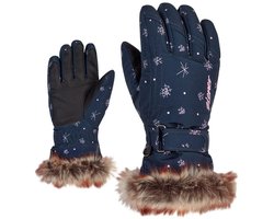 Ziener Lim Handschoenen Blauw 7 Meisje