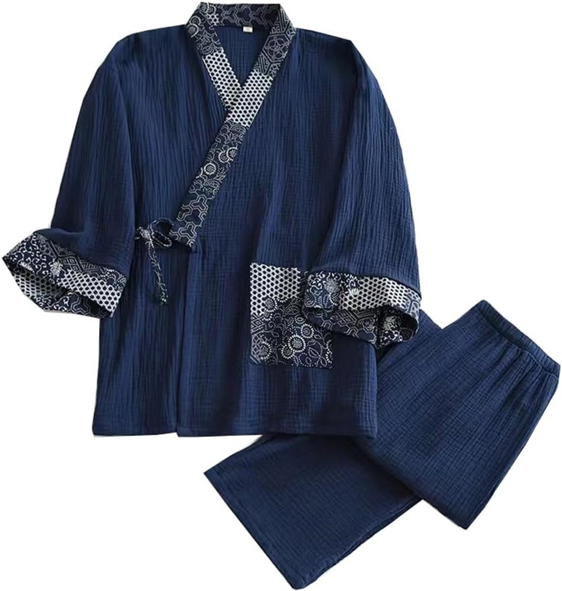 Japanse Stijl Kimono voor Heren - Comfortabele Pyjama & Nachtkleding