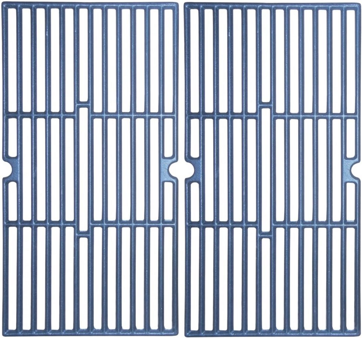 Matte gietijzeren kookrooster vervanging voor gasgrill, set van 2