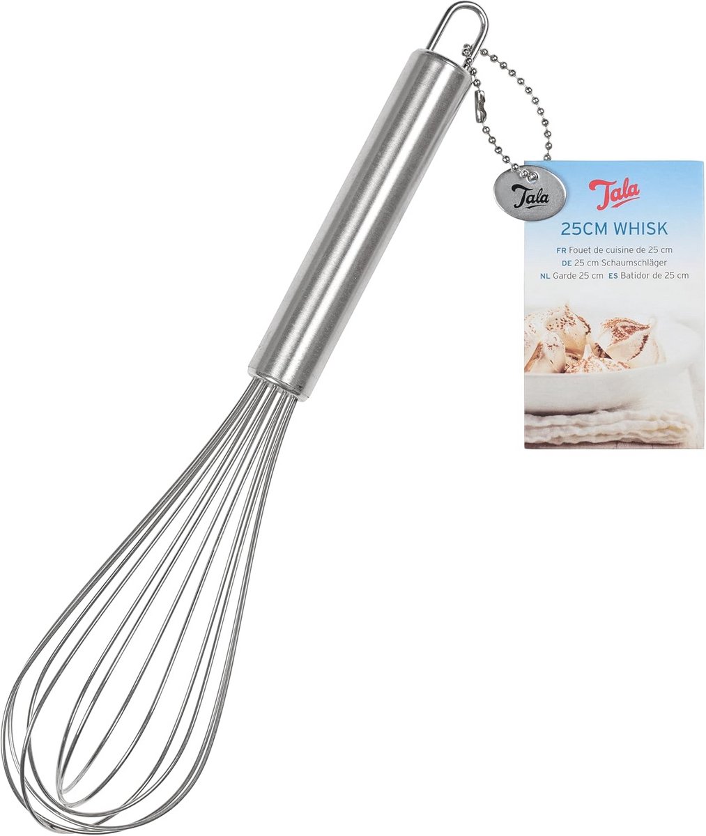 Roestvrijstalen Garde 25 cm - Perfect voor Mengen, Kloppen en Roeren