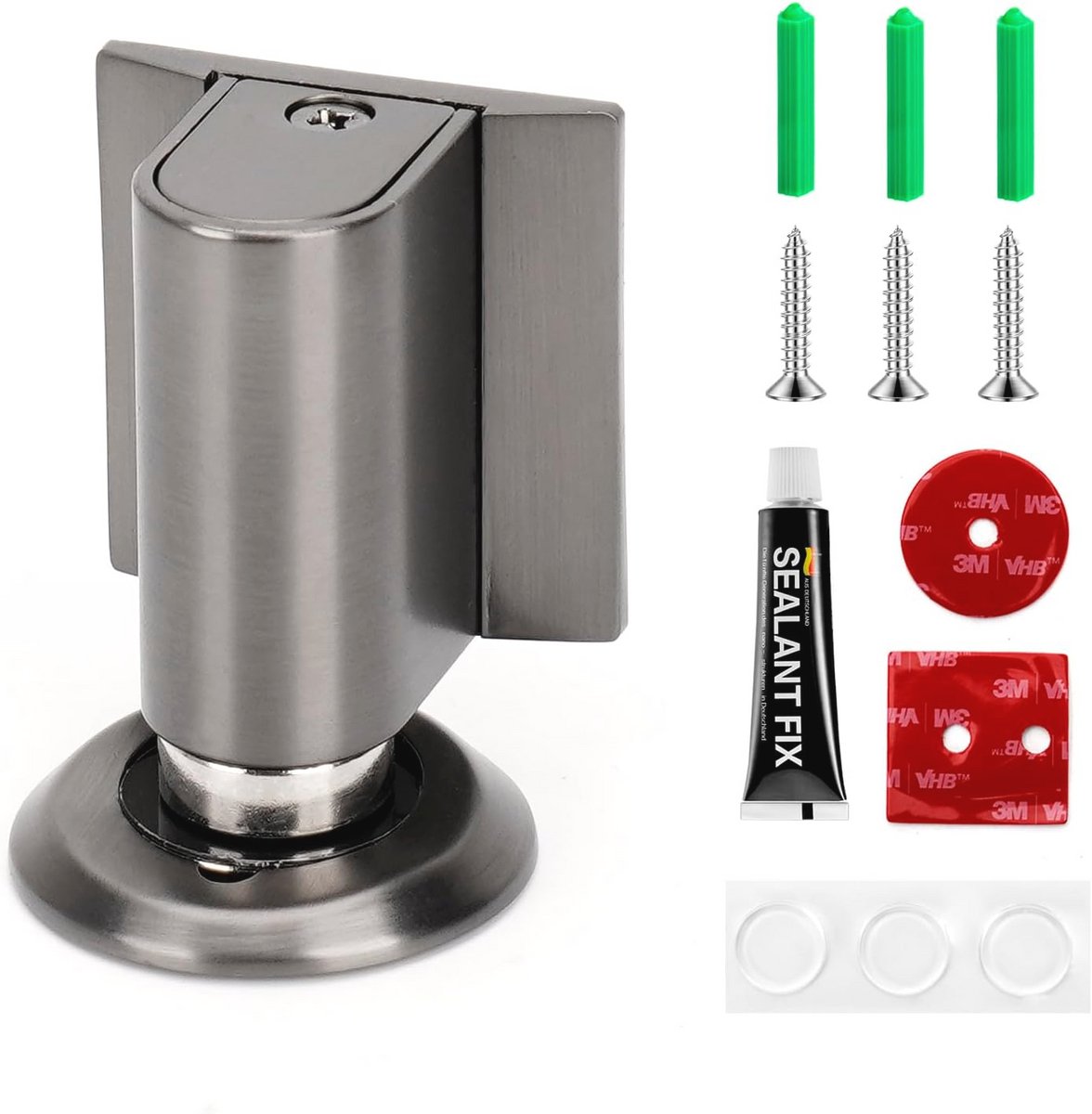 Magnetische deurstopper met windweerstand en stille werking voor alle soorten deuren