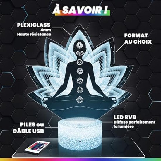 Decoratieve Bedlamp met Derde Oog voor Slaapkamer - Spiritueel Nachtlampje voor Volwassenen - Origineel Cadeau Idee — afbeelding 2