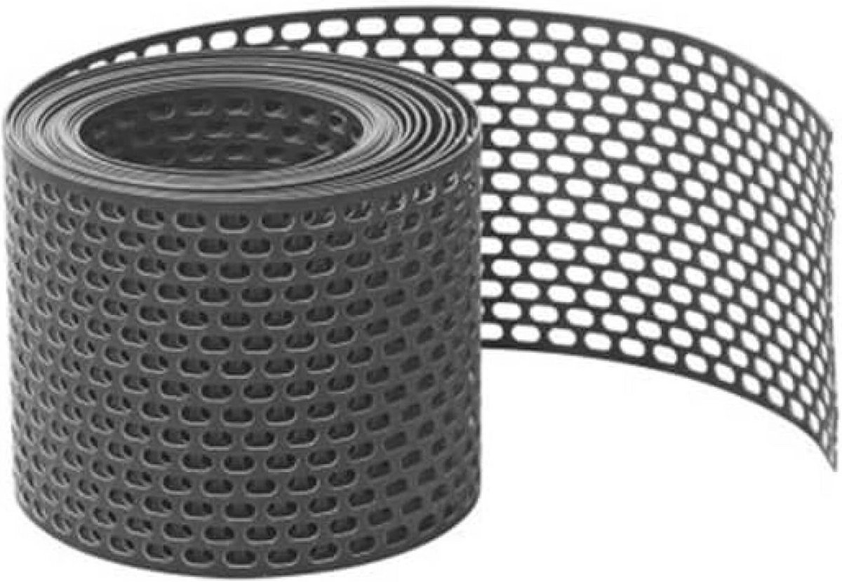 Vogelwerend rooster 5m x 180mm - Ventilatieband voor optimale gevel- en dakventilatie