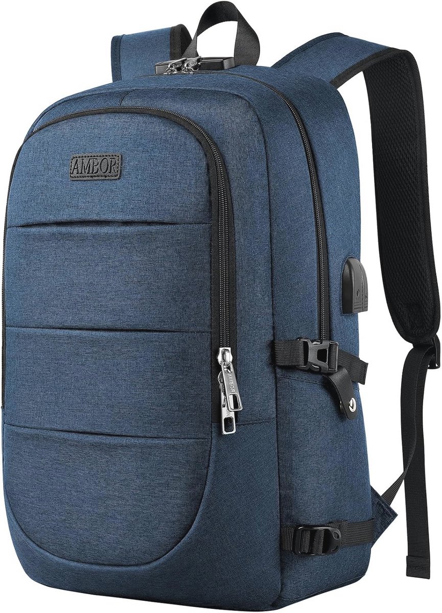 Laptoprugzak 17,3 inch met wachtwoordbeveiliging, waterdicht en multifunctioneel