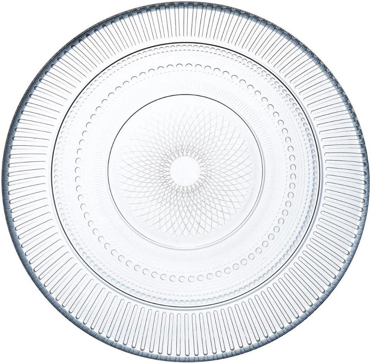 Transparante Stapelschaal 20 cm - 850 ml - Glas - Perfect voor dagelijks gebruik